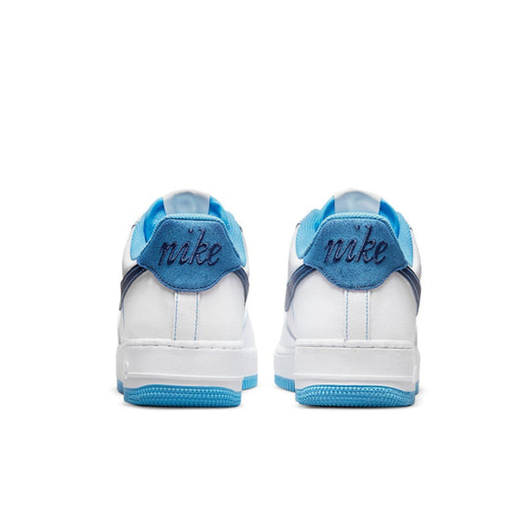 Nike Air Force 1 '07 'First Use - White University Blue'- Streetwear Fashion - ellesey.com