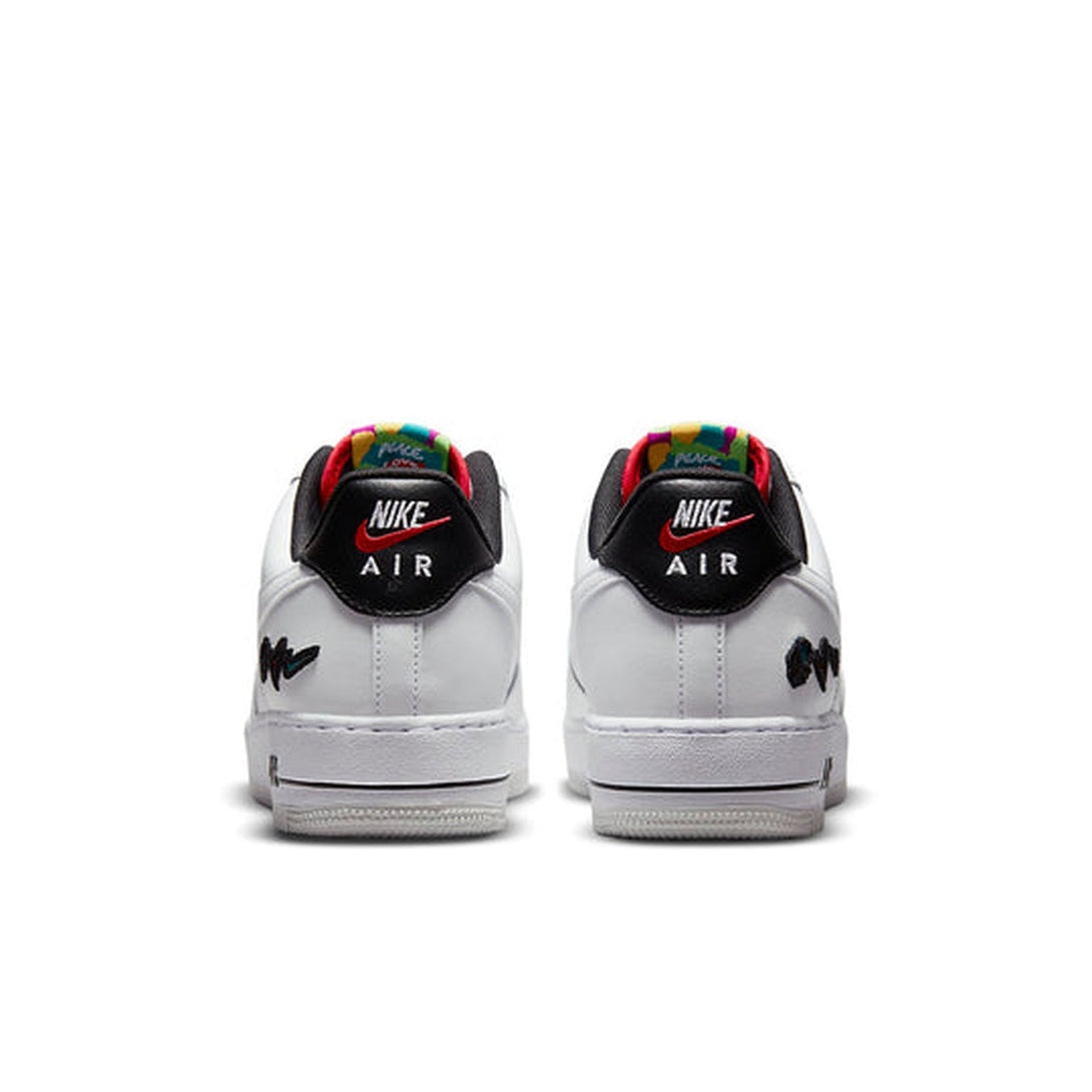 Nike Air Force 1 '07 LV8 3 'Peace Love Nike'- Streetwear Fashion - ellesey.com