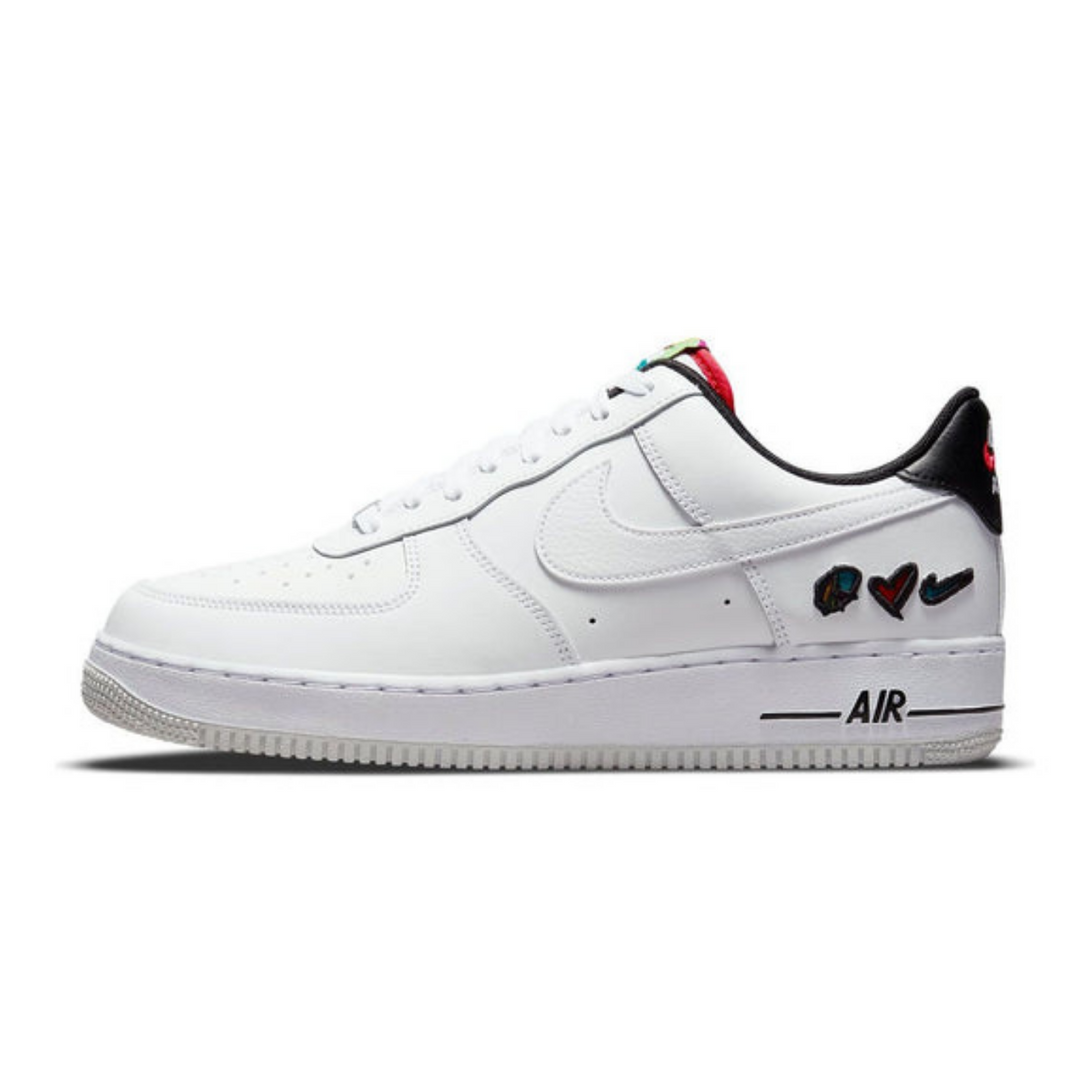 Nike Air Force 1 '07 LV8 3 'Peace Love Nike'- Streetwear Fashion - ellesey.com