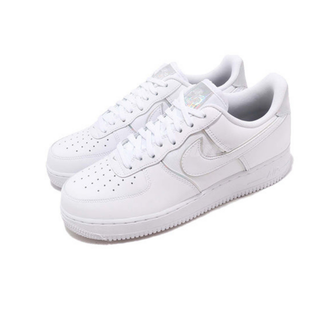 Nike Air Force 1 '07 LV8 4 'Triple White'- Streetwear Fashion - ellesey.com