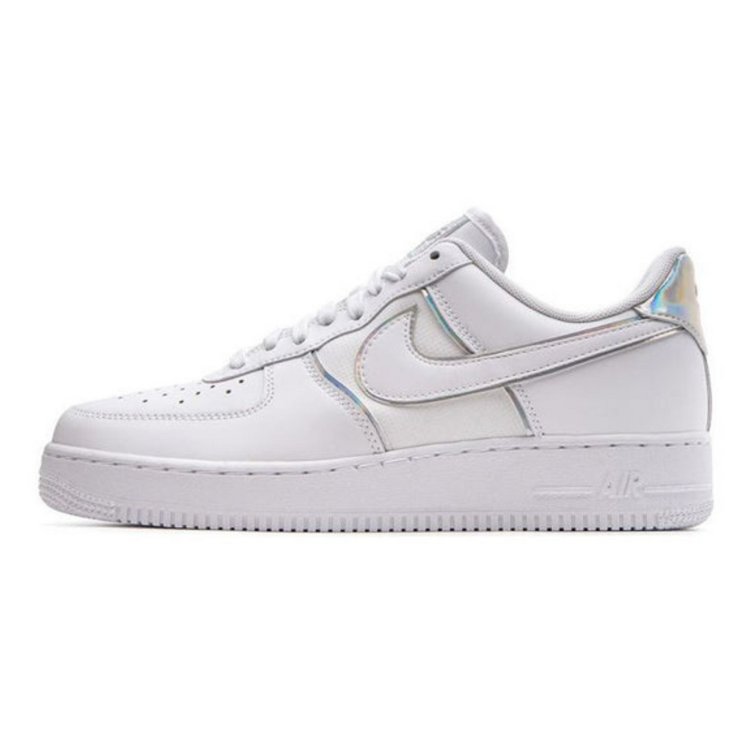 Nike Air Force 1 '07 LV8 4 'Triple White'- Streetwear Fashion - ellesey.com