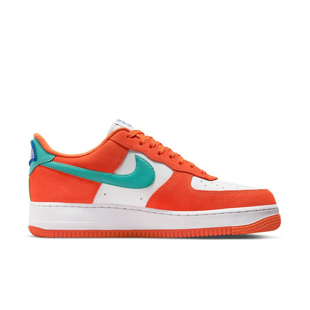 Nike Air Force 1 '07 LV8 'Athletic Club - Rush Orange Washed Teal'- Streetwear Fashion - ellesey.com