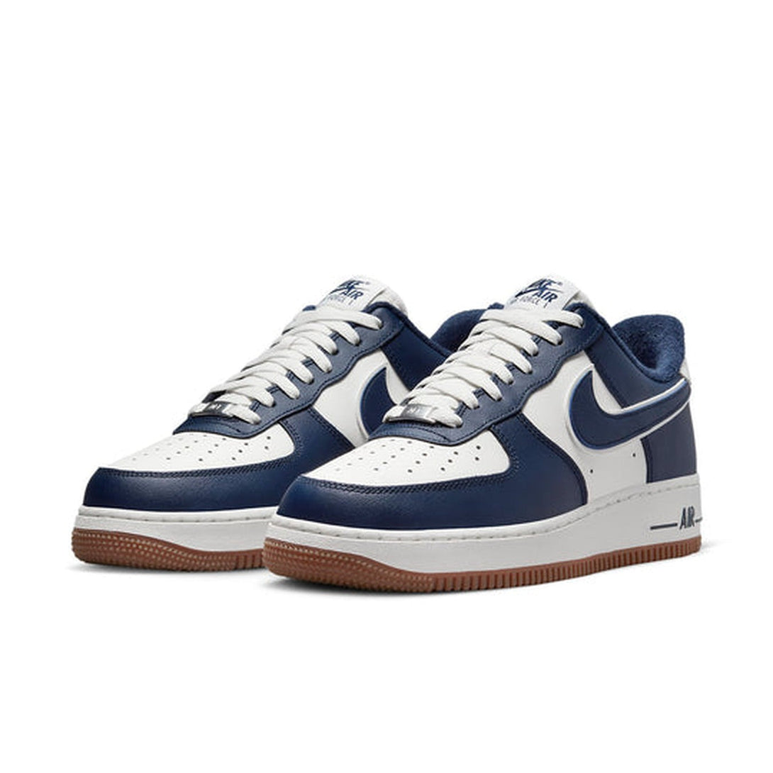 Nike Air Force 1 '07 LV8 'College Pack - Midnight Navy'- Streetwear Fashion - ellesey.com