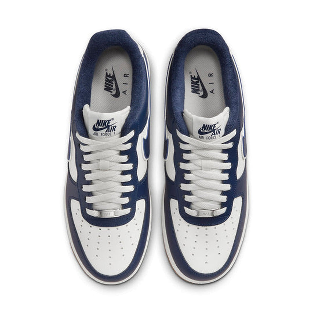 Nike Air Force 1 '07 LV8 'College Pack - Midnight Navy'- Streetwear Fashion - ellesey.com