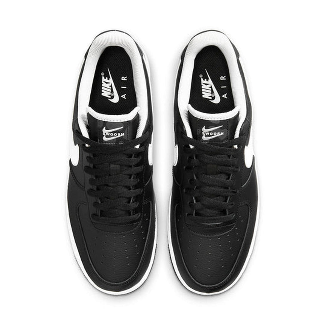 Nike Air Force 1 '07 LV8 'Double Swoosh - Black White'- Streetwear Fashion - ellesey.com