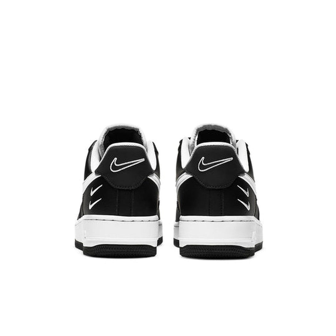 Nike Air Force 1 '07 LV8 'Double Swoosh - Black White'- Streetwear Fashion - ellesey.com