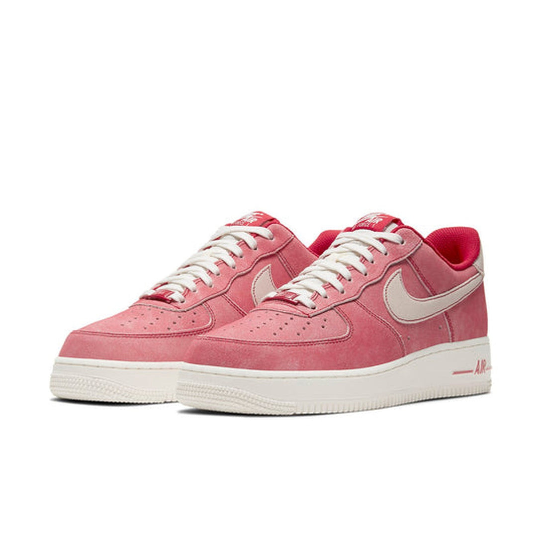 Nike Air Force 1 '07 LV8 'Dusty Red'- Streetwear Fashion - ellesey.com