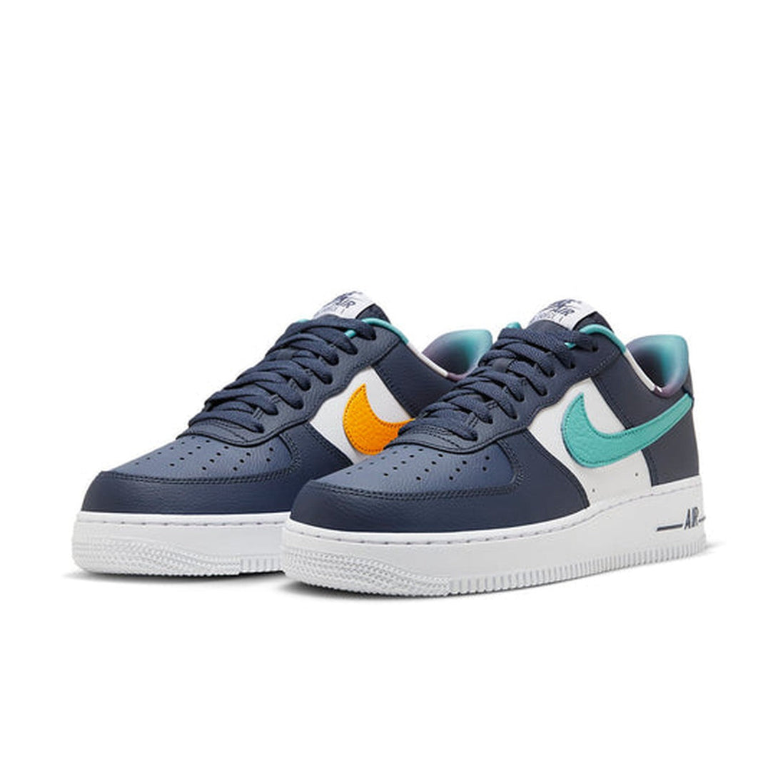 Nike Air Force 1 '07 LV8 EMB 'Thunder Blue Washed Teal'- Streetwear Fashion - ellesey.com