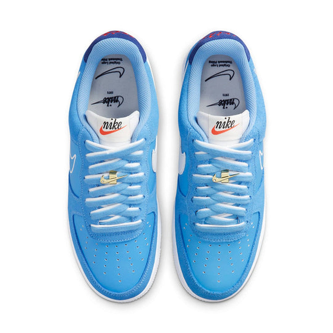 Nike Air Force 1 '07 LV8 'First Use - University Blue'- Streetwear Fashion - ellesey.com