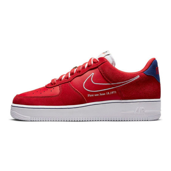 Nike Air Force 1 '07 LV8 'First Use - University Red'- Streetwear Fashion - ellesey.com