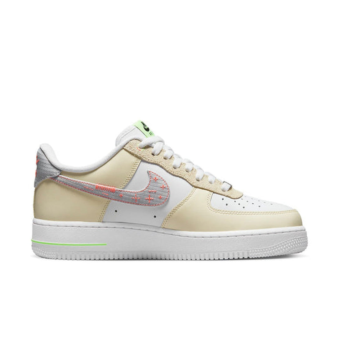 Nike Air Force 1 '07 LV8 'Just Stitch It - White Shade Green'- Streetwear Fashion - ellesey.com