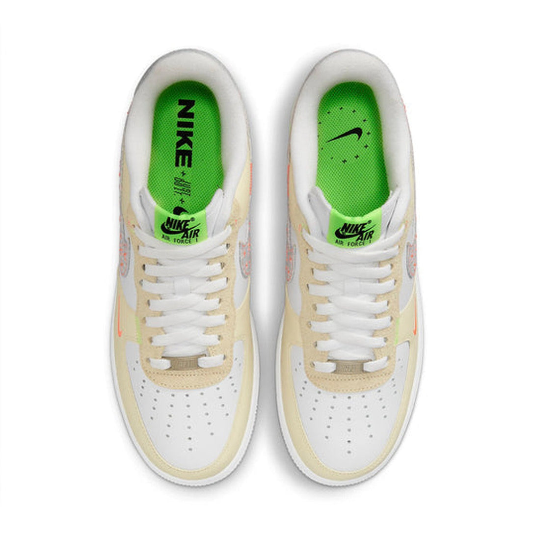 Nike Air Force 1 '07 LV8 'Just Stitch It - White Shade Green'- Streetwear Fashion - ellesey.com