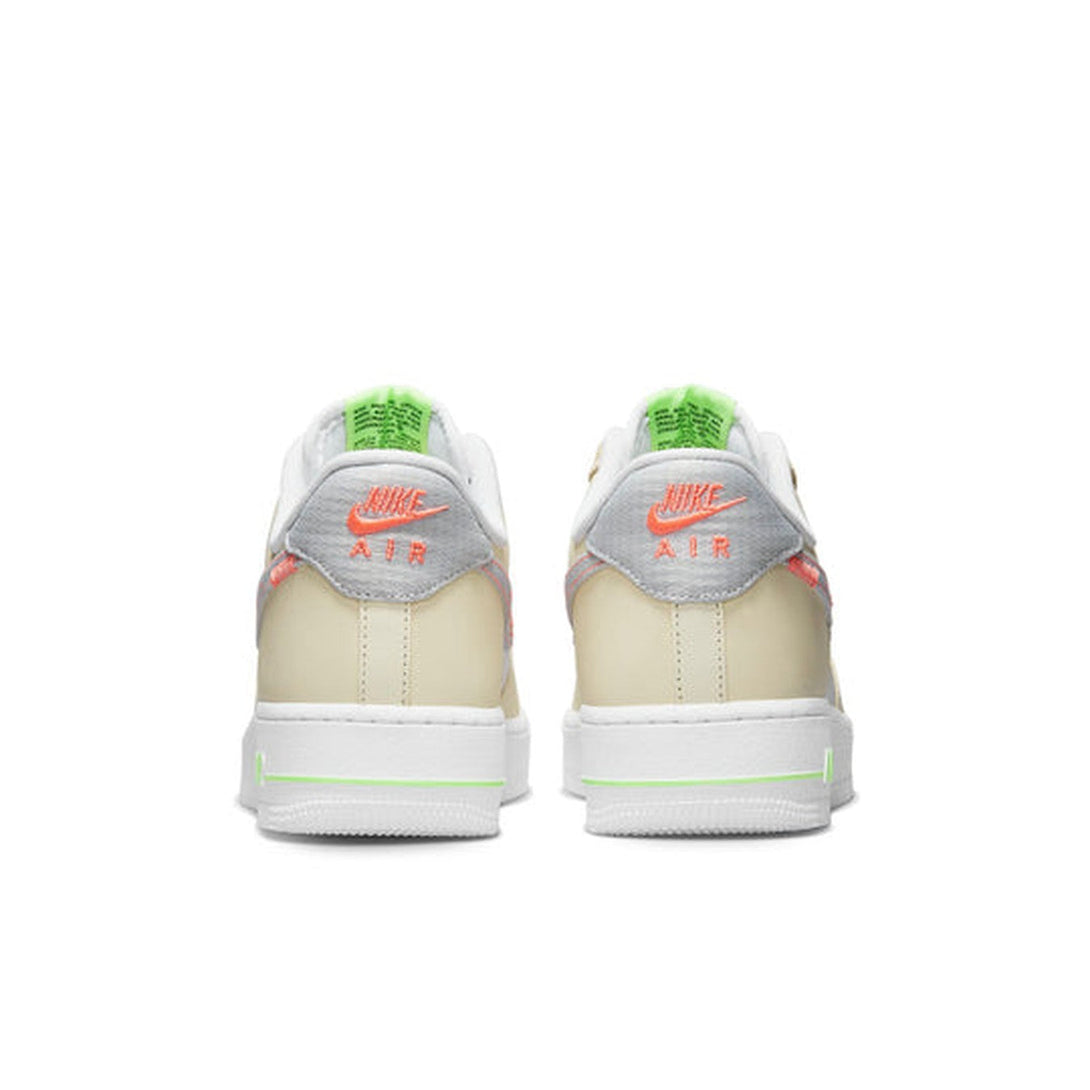 Nike Air Force 1 '07 LV8 'Just Stitch It - White Shade Green'- Streetwear Fashion - ellesey.com