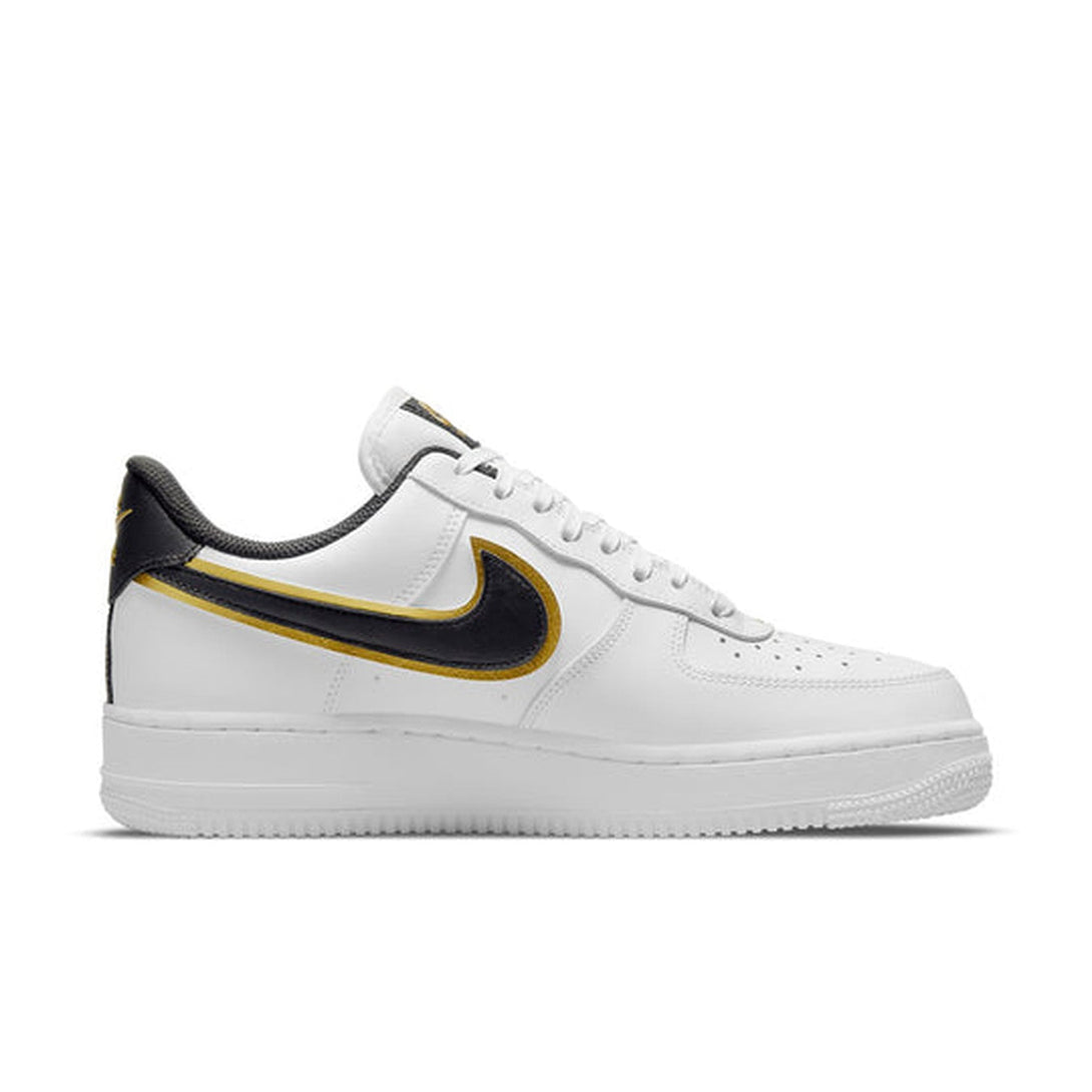 Nike Air Force 1 '07 LV8 'Metallic Swoosh Pack - White Metallic Gold'- Streetwear Fashion - ellesey.com