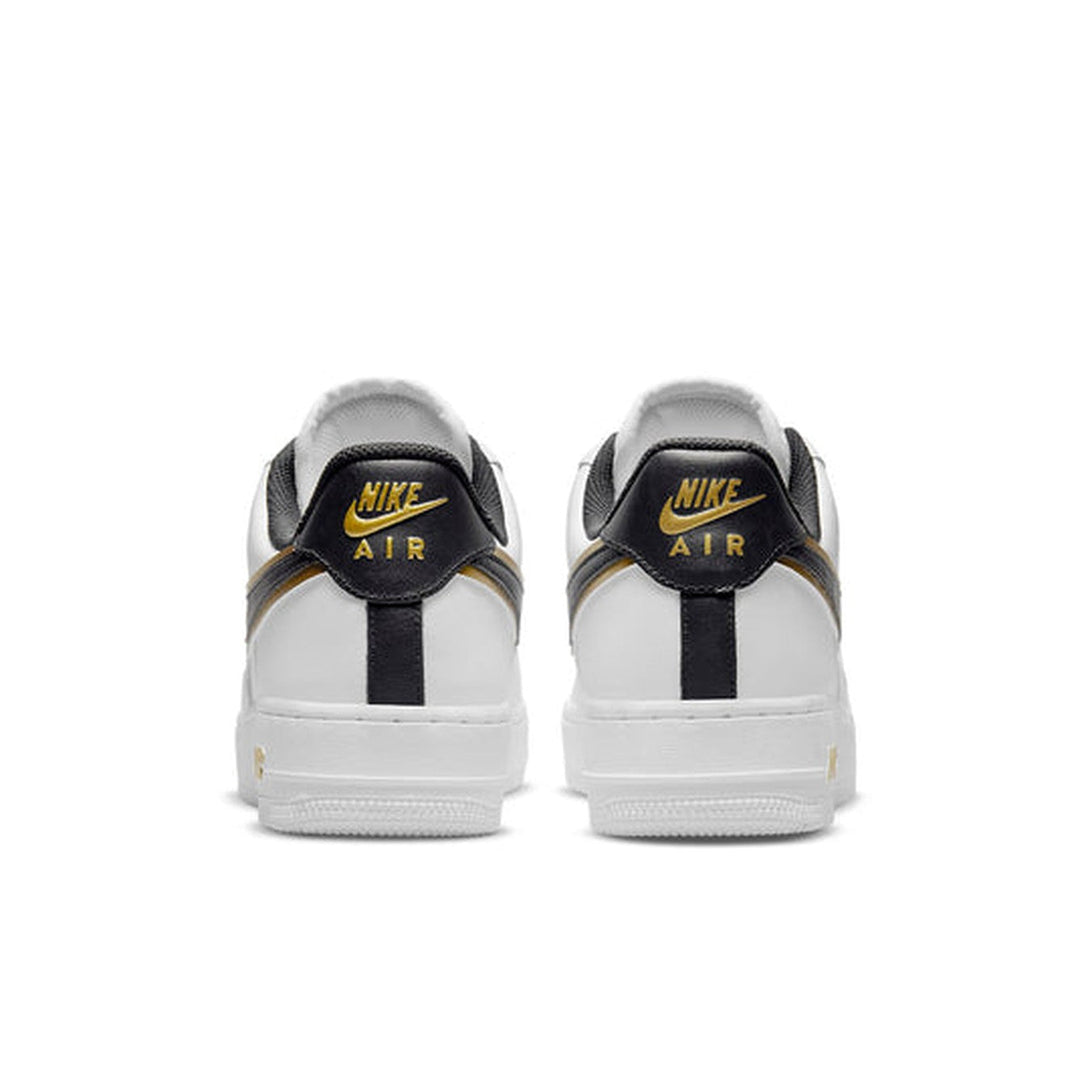 Nike Air Force 1 '07 LV8 'Metallic Swoosh Pack - White Metallic Gold'- Streetwear Fashion - ellesey.com