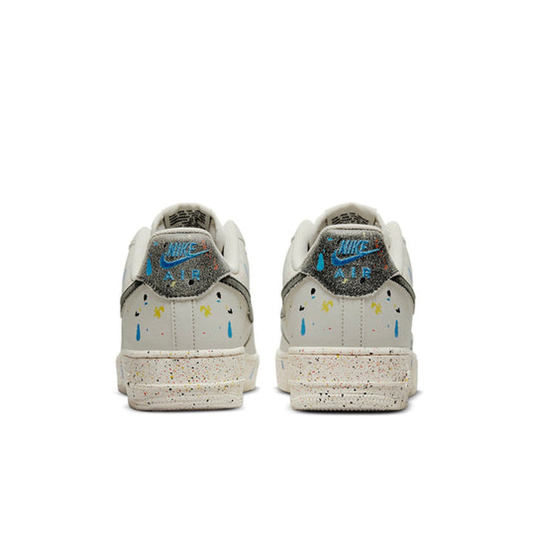 Nike Air Force 1 '07 LV8 'Paint Splatter - Light Bone'- Streetwear Fashion - ellesey.com