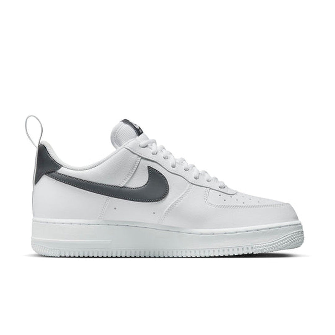 Nike Air Force 1 '07 LV8 UT 'White Metallic Dark Grey'- Streetwear Fashion - ellesey.com