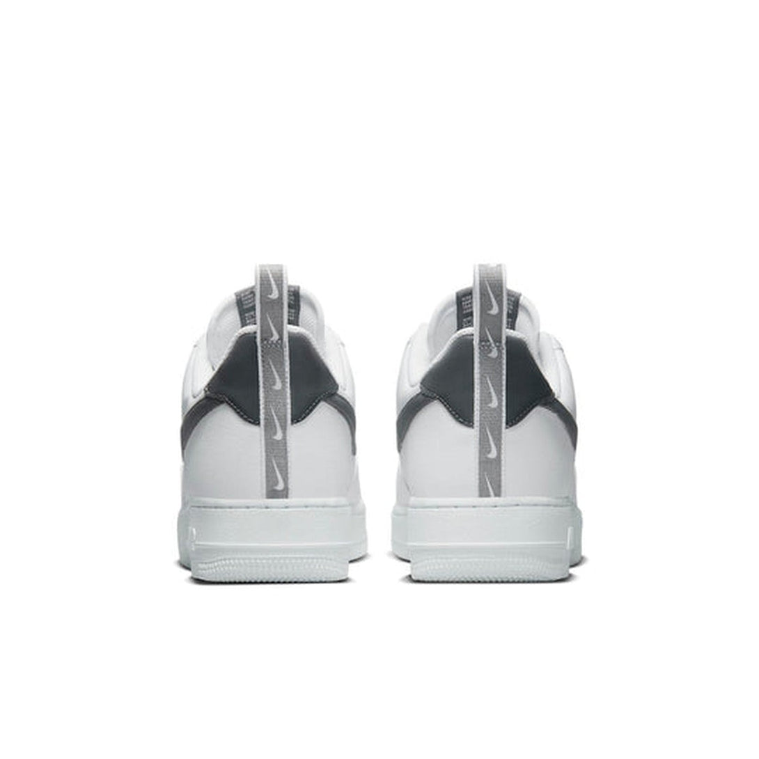 Nike Air Force 1 '07 LV8 UT 'White Metallic Dark Grey'- Streetwear Fashion - ellesey.com