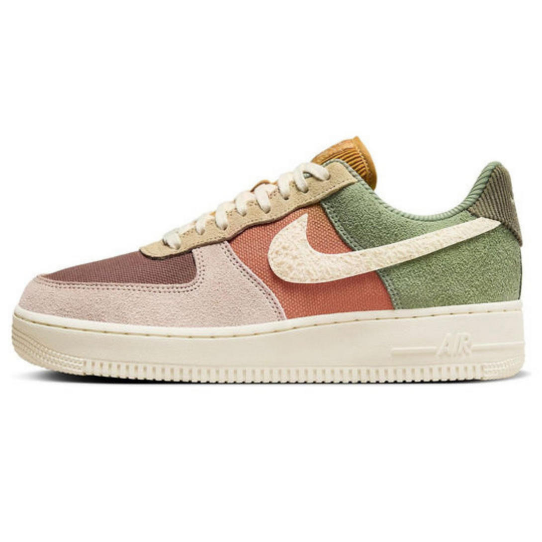 Nike Air Force 1 '07 LX 'Oil Green Terra Blush'- Streetwear Fashion - ellesey.com