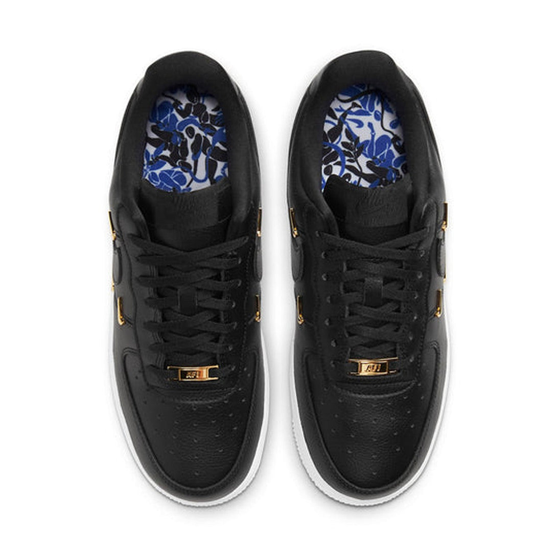 Nike Air Force 1 '07 LX 'Sisterhood - Black Metallic Gold'- Streetwear Fashion - ellesey.com