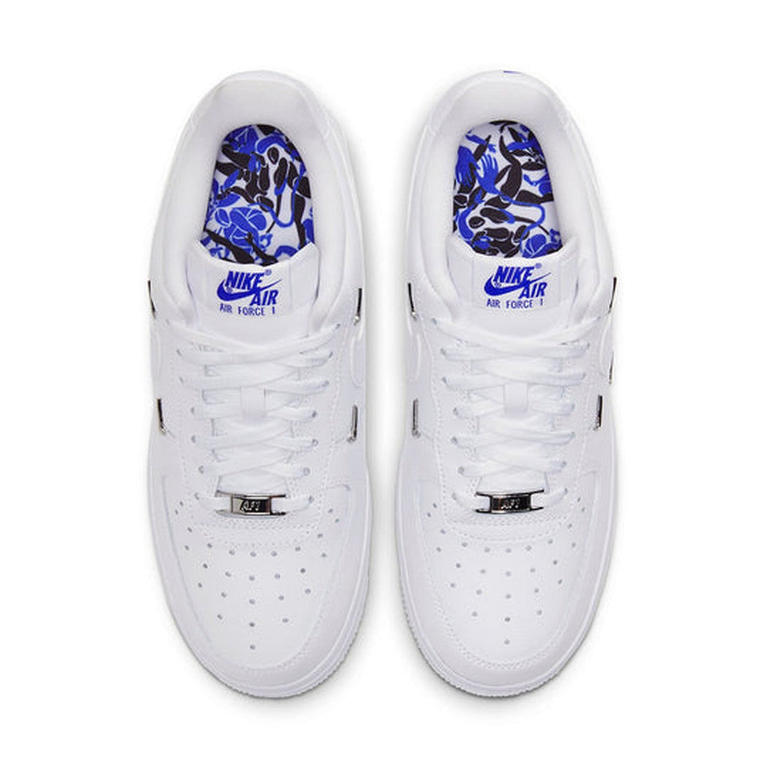 Nike Air Force 1 '07 LX 'Sisterhood - White Metallic Silver'- Streetwear Fashion - ellesey.com