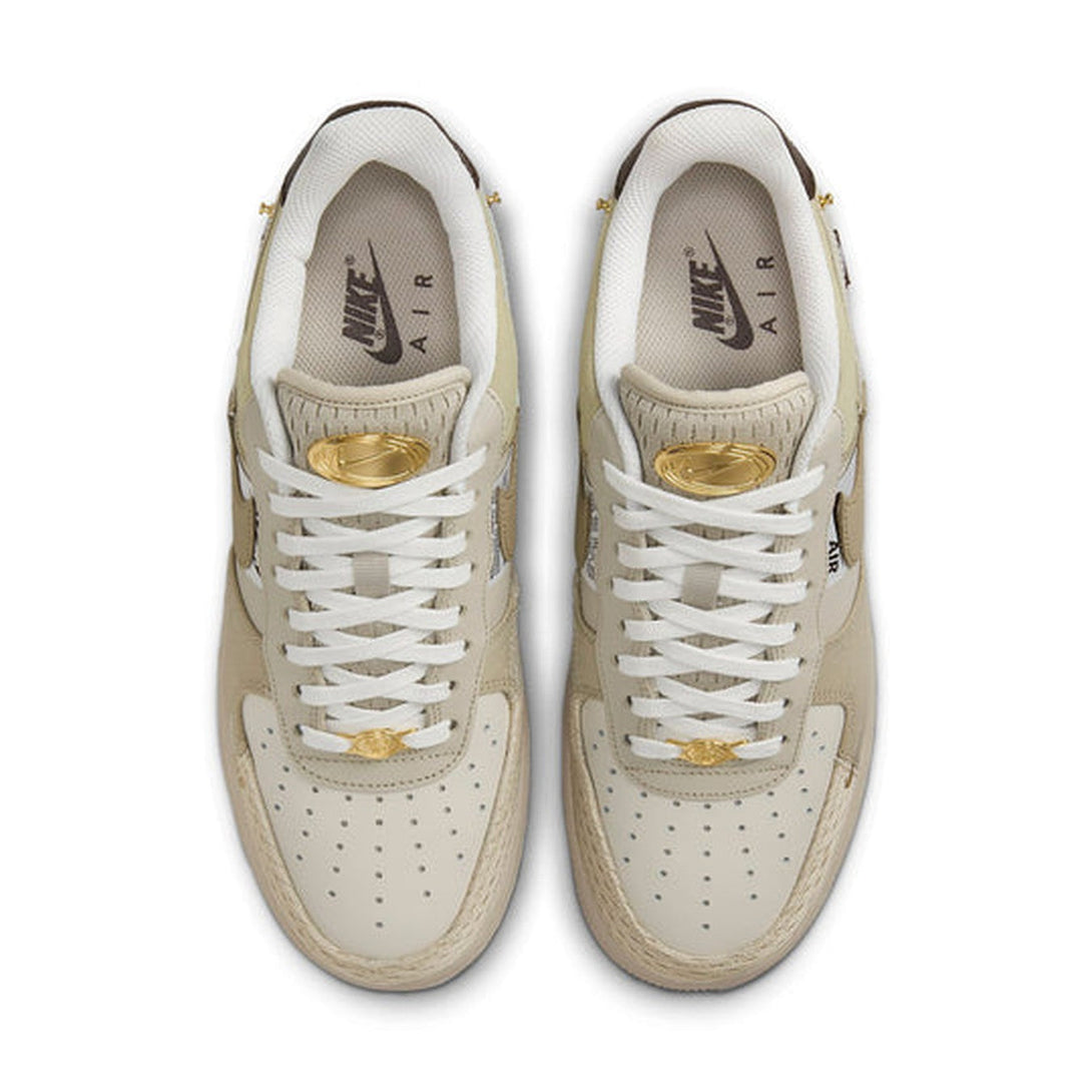 Nike Air Force 1 '07 LX 'Tan Bling'- Streetwear Fashion - ellesey.com