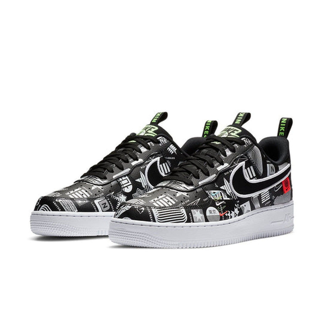 Nike Air Force 1 '07 LX 'Worldwide Pack - Black'- Streetwear Fashion - ellesey.com