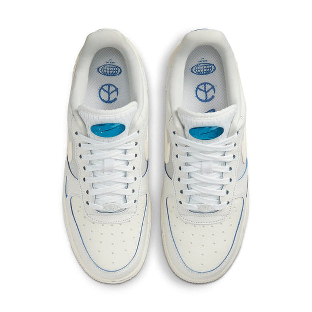 Nike Air Force 1 '07 LX 'Worldwide Pack - Sail Game Royal'- Streetwear Fashion - ellesey.com