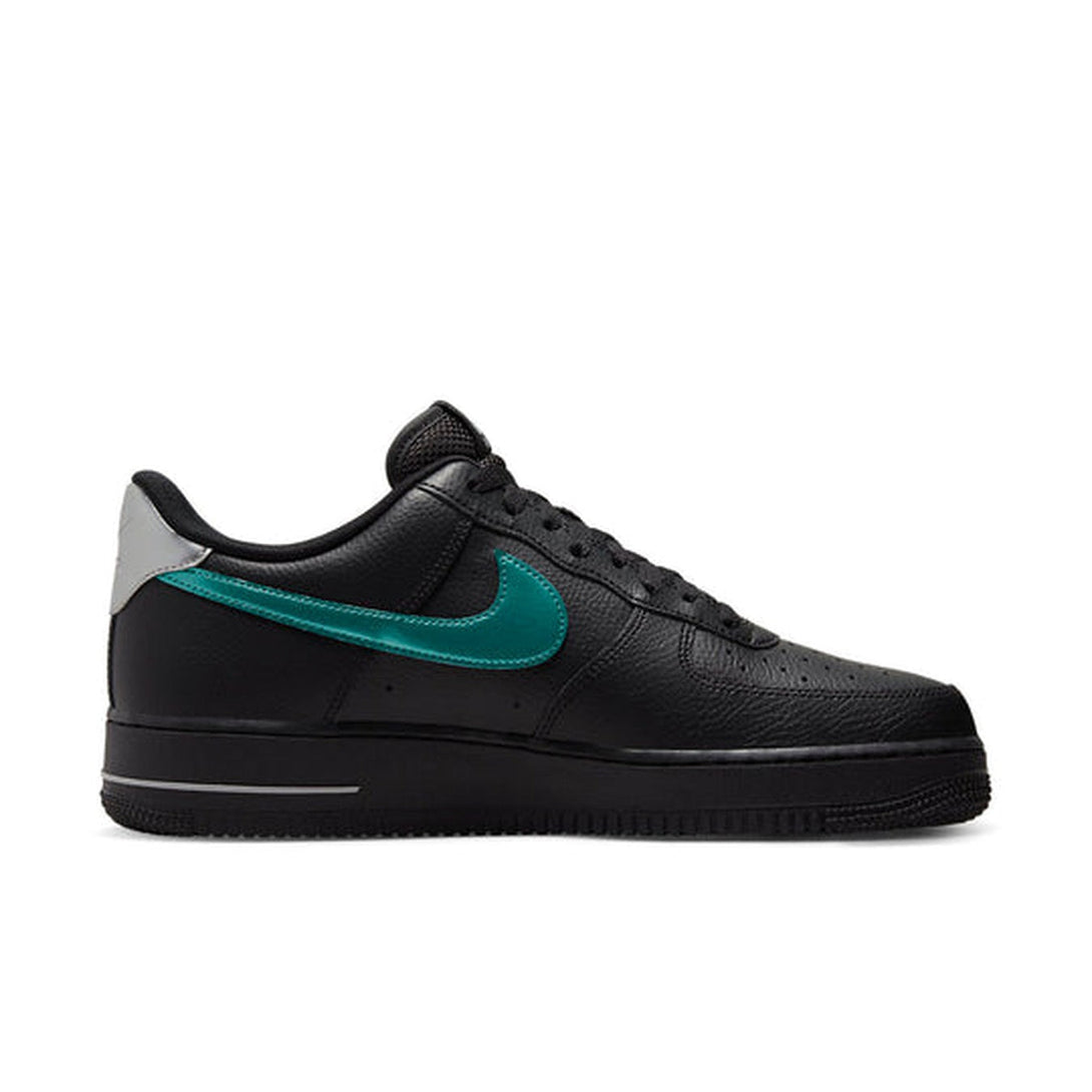 Nike Air Force 1 '07 Low 'Black Blue Lightning'- Streetwear Fashion - ellesey.com