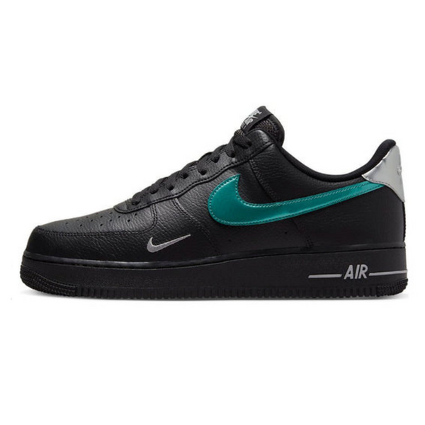 Nike Air Force 1 '07 Low 'Black Blue Lightning'- Streetwear Fashion - ellesey.com