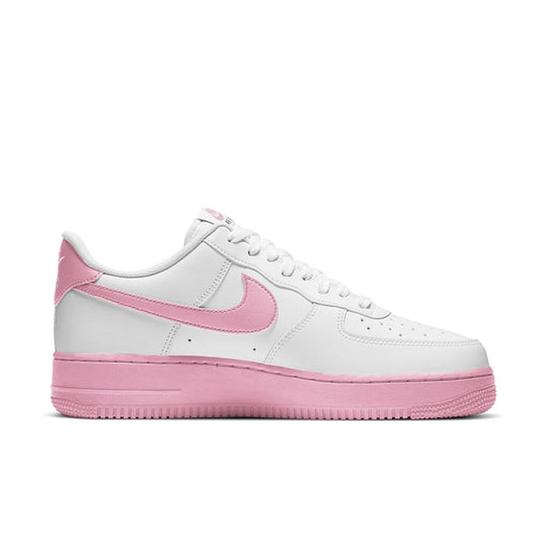 Nike Air Force 1 '07 Low 'White Pink Sole'- Streetwear Fashion - ellesey.com