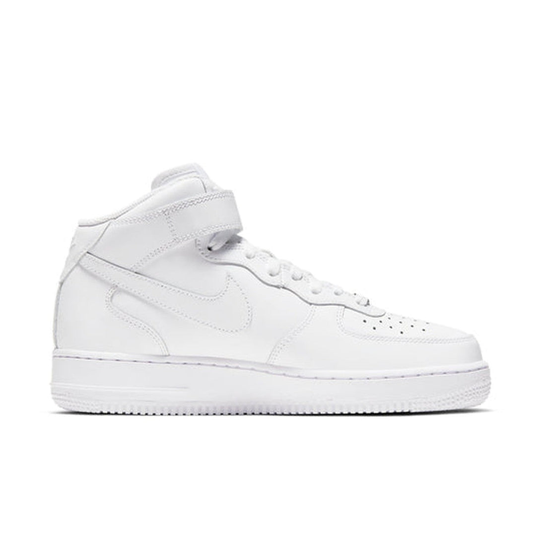 Nike Air Force 1 '07 Mid 'Triple White'- Streetwear Fashion - ellesey.com