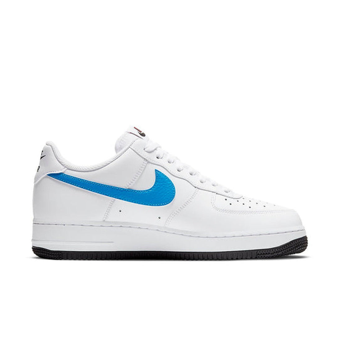 Nike Air Force 1 '07 'Mismatched Swooshes - White'- Streetwear Fashion - ellesey.com