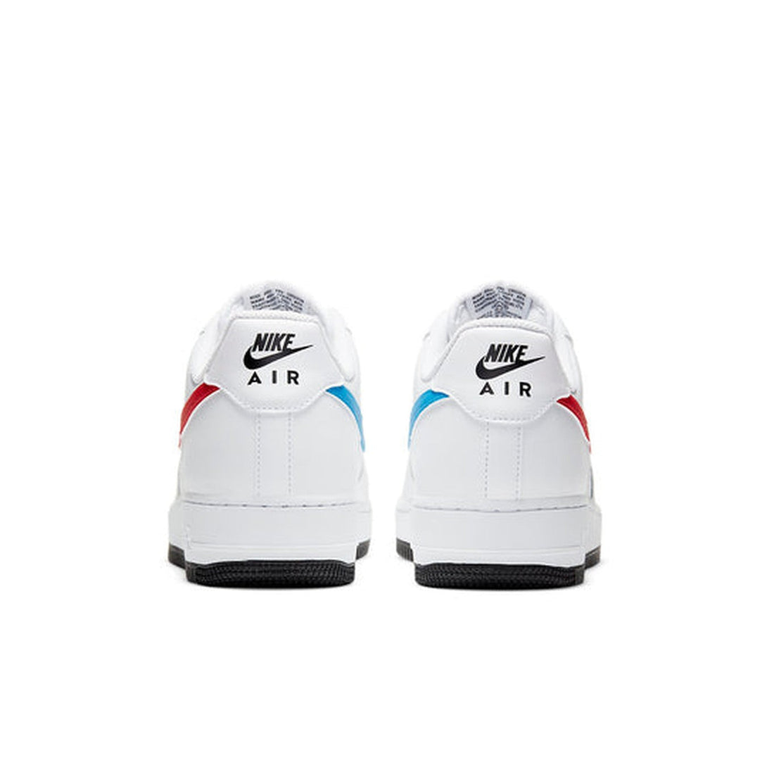 Nike Air Force 1 '07 'Mismatched Swooshes - White'- Streetwear Fashion - ellesey.com