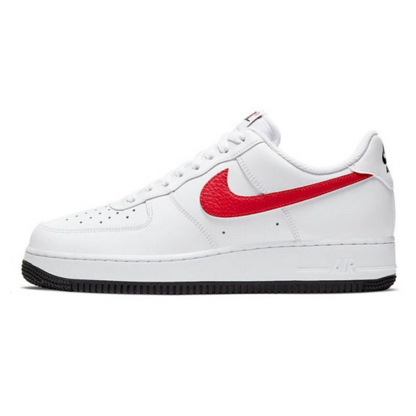 Nike Air Force 1 '07 'Mismatched Swooshes - White'- Streetwear Fashion - ellesey.com