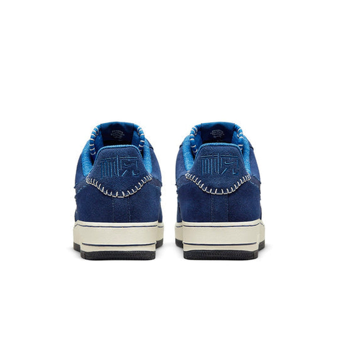 Nike Air Force 1 '07 PRM The One Line Low-top Sneakers Blue Unisex 'Blue White Black'- Streetwear Fashion - ellesey.com