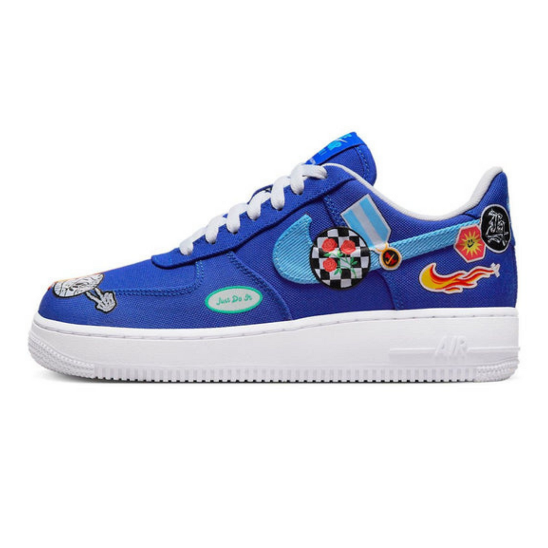 Nike Air Force 1 '07 'Patched Up - Los Angeles'- Streetwear Fashion - ellesey.com