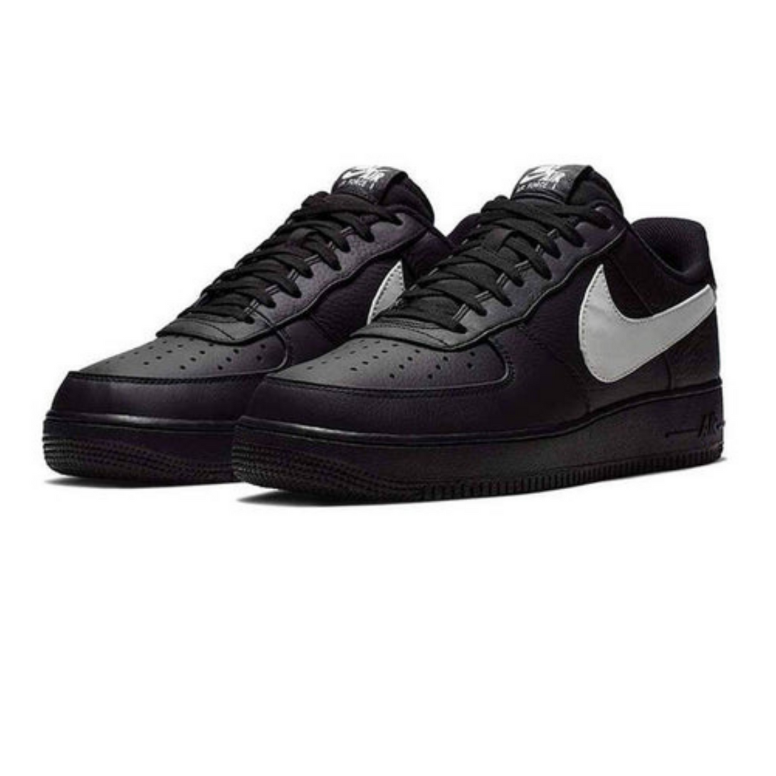 Nike Air Force 1 '07 Premium (Black / Grey)- Streetwear Fashion - ellesey.com