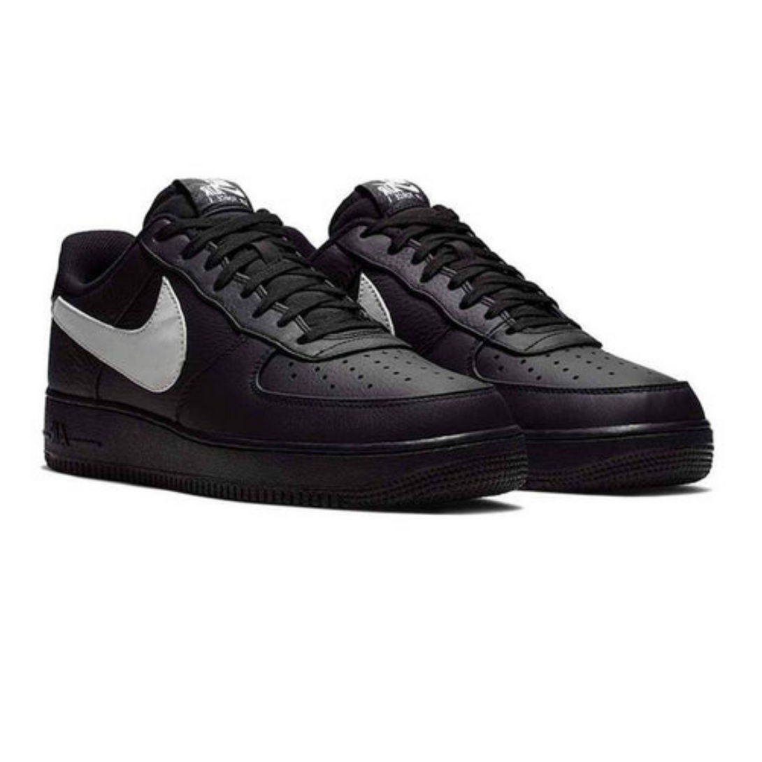 Nike Air Force 1 '07 Premium (Black / Grey)- Streetwear Fashion - ellesey.com