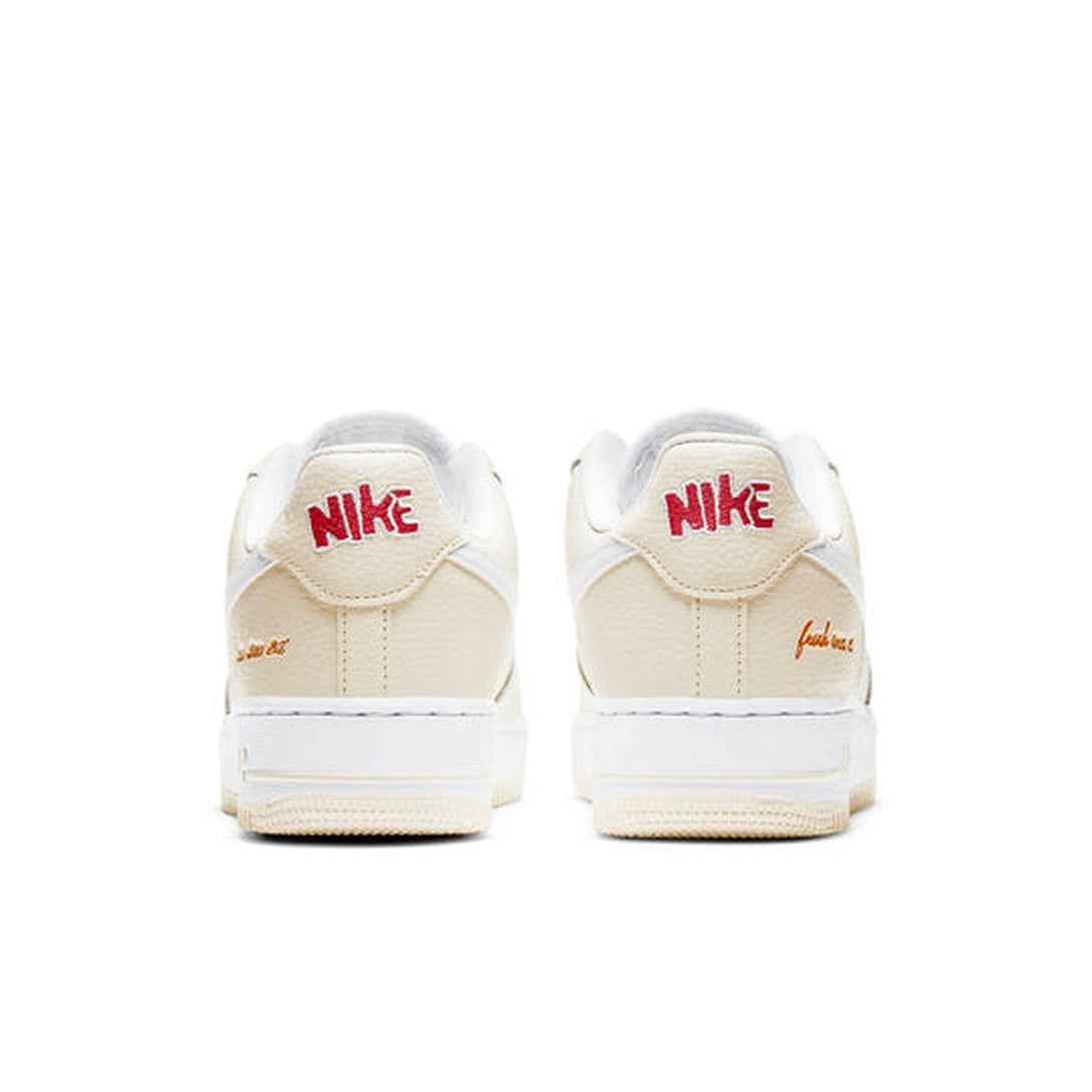 Nike Air Force 1 '07 Premium 'Popcorn'- Streetwear Fashion - ellesey.com