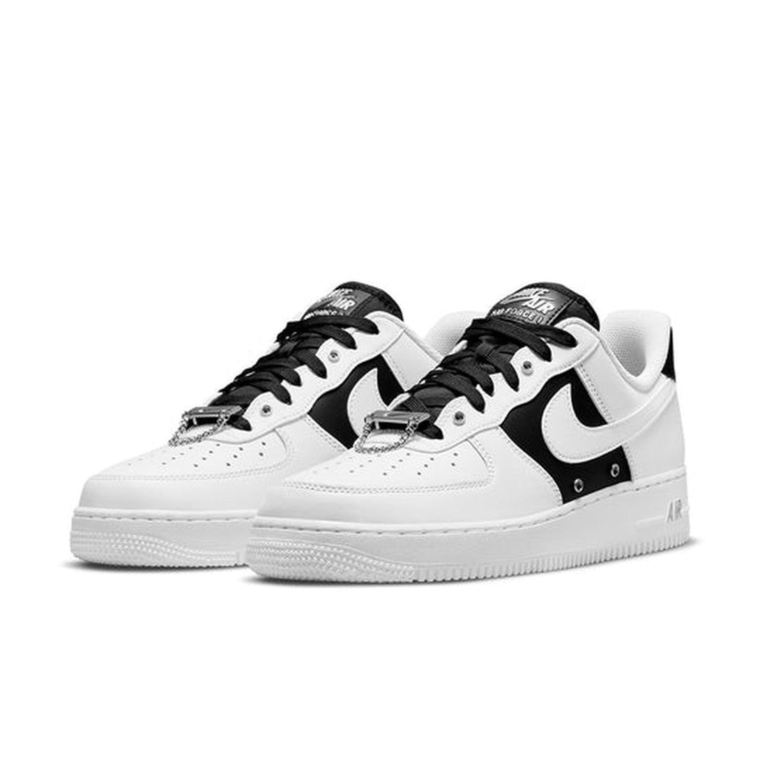 Nike Air Force 1 '07 Premium 'Silver Chain - White'- Streetwear Fashion - ellesey.com