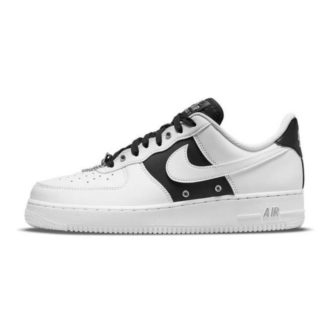 Nike Air Force 1 '07 Premium 'Silver Chain - White'- Streetwear Fashion - ellesey.com