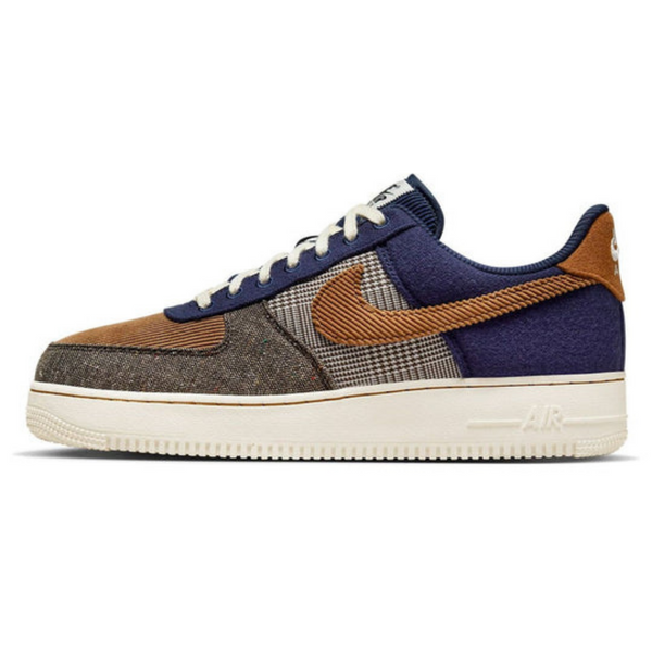 Nike Air Force 1 '07 Premium 'Tweed Corduroy'- Streetwear Fashion - ellesey.com