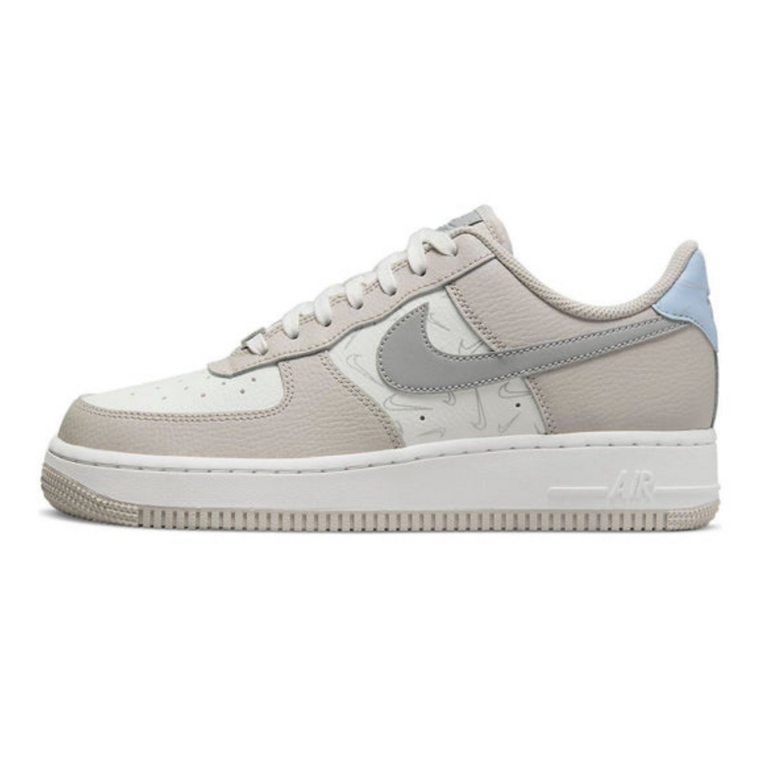 Nike Air Force 1 '07 'Reflective Swooshes'- Streetwear Fashion - ellesey.com