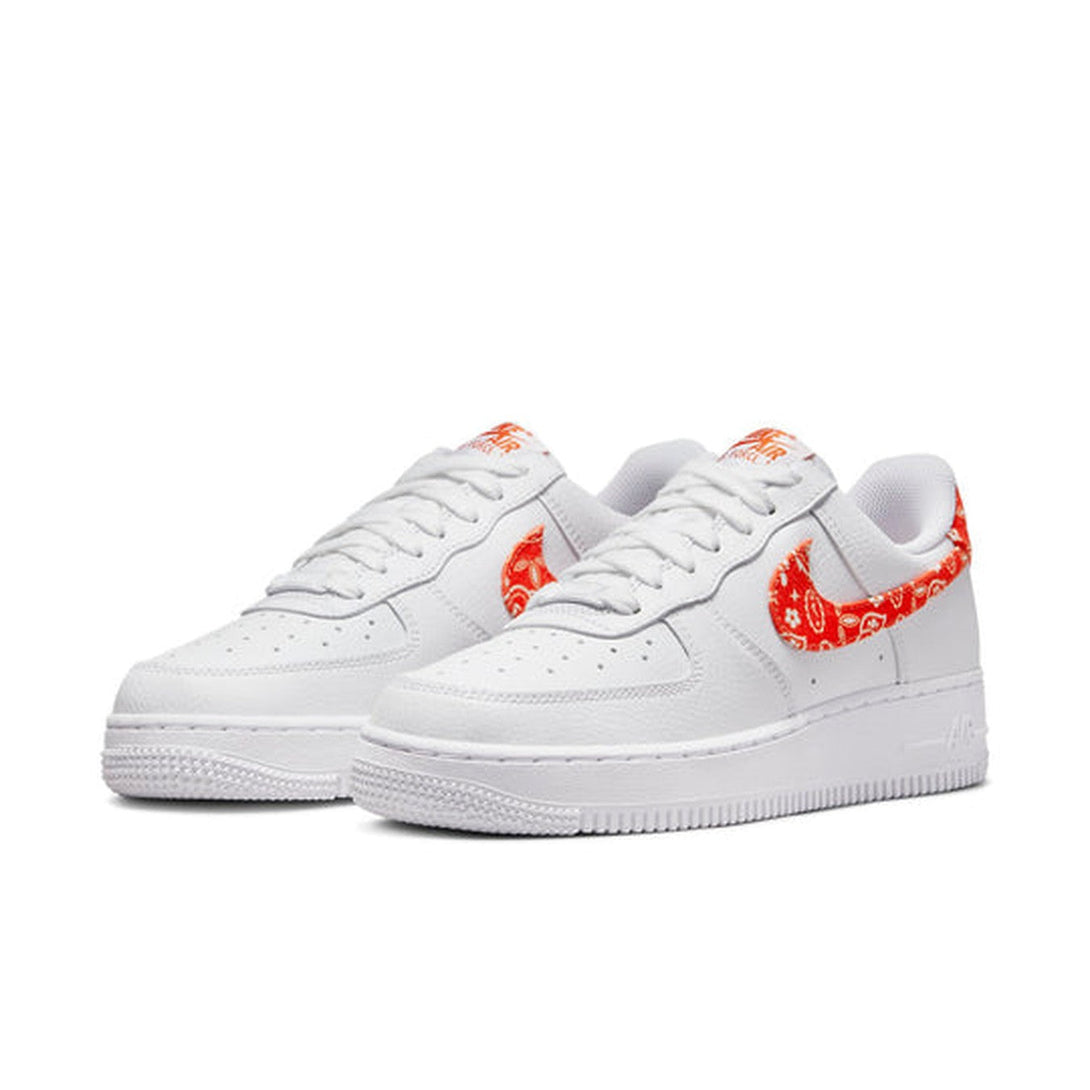 Nike Air Force 1 '07 'Rush Orange Paisley'- Streetwear Fashion - ellesey.com