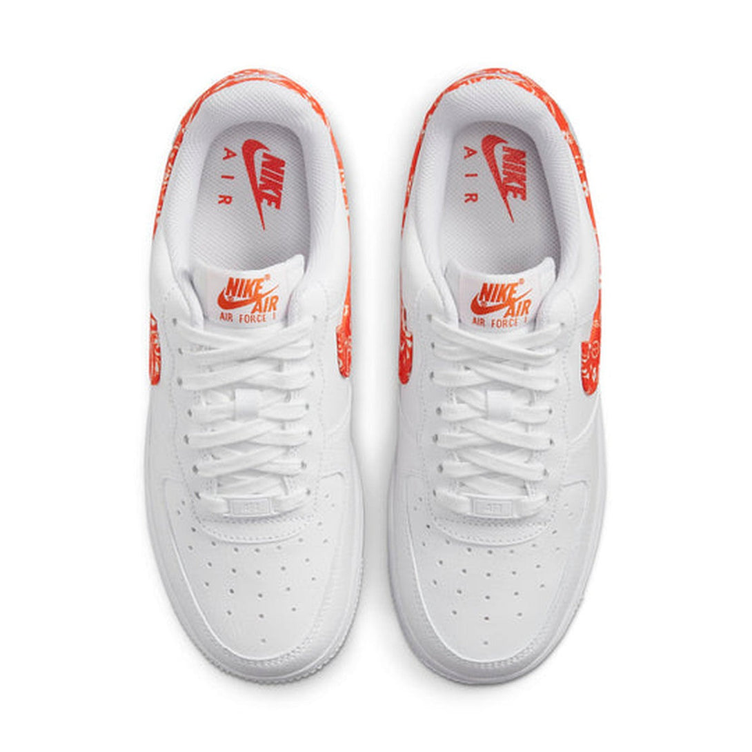 Nike Air Force 1 '07 'Rush Orange Paisley'- Streetwear Fashion - ellesey.com