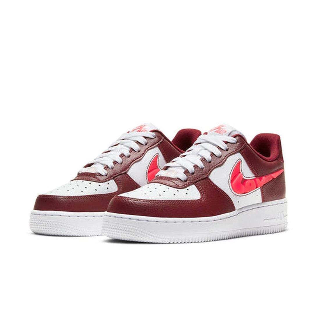 Nike Air Force 1 '07 SE 'Love For All - Team Red'- Streetwear Fashion - ellesey.com