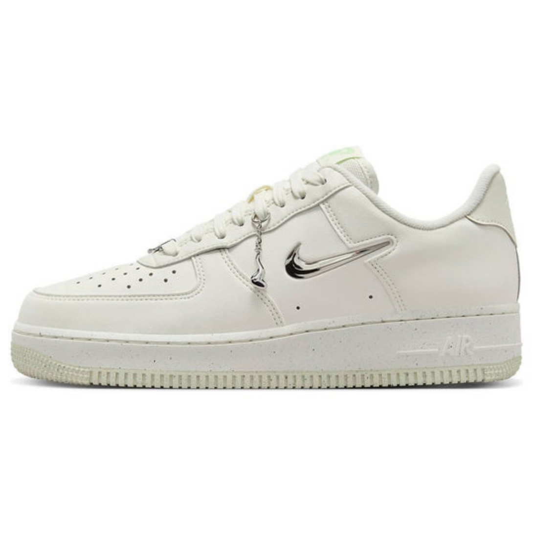 Nike Air Force 1 '07 SE Next Nature 'Sail Liquid Metal'- Streetwear Fashion - ellesey.com