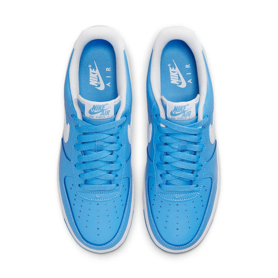 Nike Air Force 1 '07 'University Blue White'- Streetwear Fashion - ellesey.com