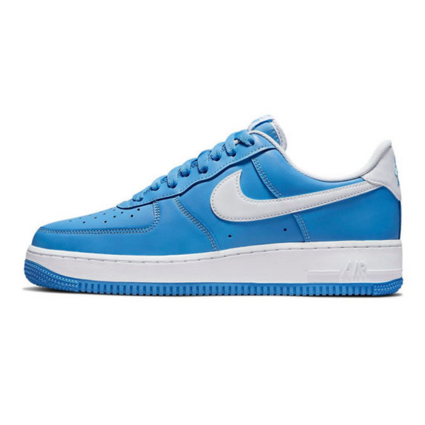 Nike Air Force 1 '07 'University Blue White'- Streetwear Fashion - ellesey.com